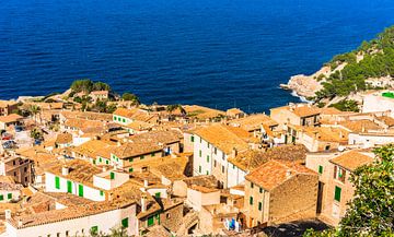 Banyalbufar village on Mallorca island, Spain by Alex Winter