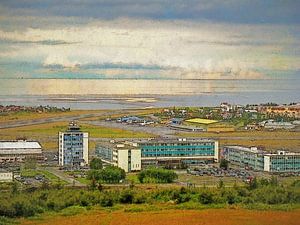 Sommer in Vatnsmyri, Island