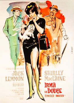 Irma  La Douce met Shirley MacLaine en Jack Lemon. van Brian Morgan