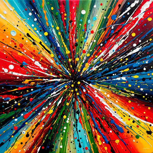 Abstract Expression - An Homage to Jackson Pollock