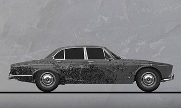 Jaguar XJ Art Car met Leaper van aRi F. Huber