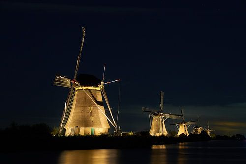 Kinderdijk  verlichtingsweek 2018