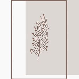 Ingelijst blad van Treechild