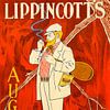 Vintage poster for le Revue Lippincott's Magazine August, William L. Carqueville or Will Carqueville van Liszt Collection