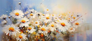 Peinture Daisy | daisy sur Blikvanger Schilderijen