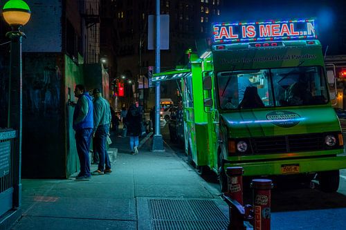 straat eten in new York, Amerika