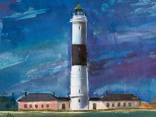 De vuurtoren van Kampen