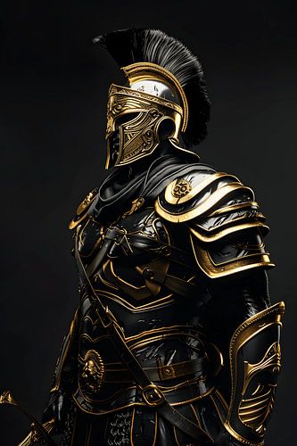 Gladiateur en gros plan