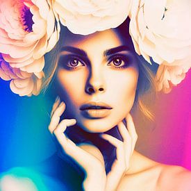 Lily the summer woman. by Ineke de Rijk