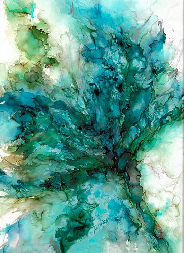 Dans l'ambiance bleue.