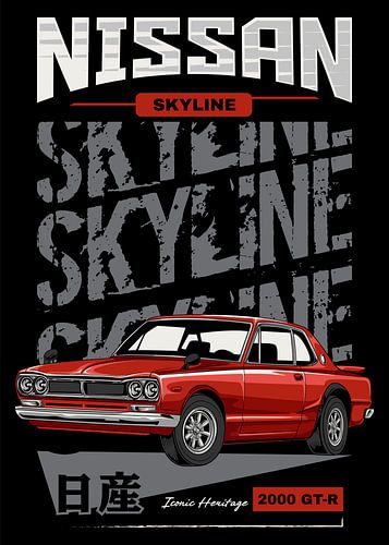 Nissan Skyline 2000 GTR JDM Car