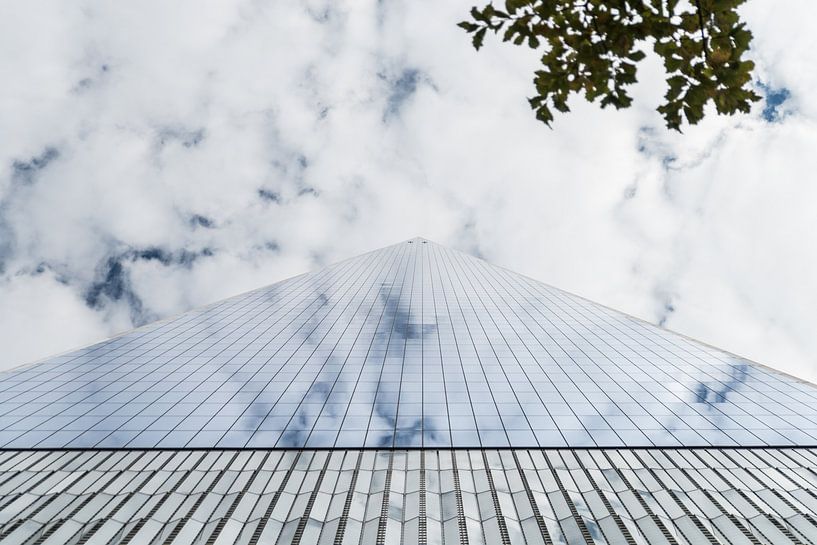 One World Trade Center in den Wolken von Bas de Glopper