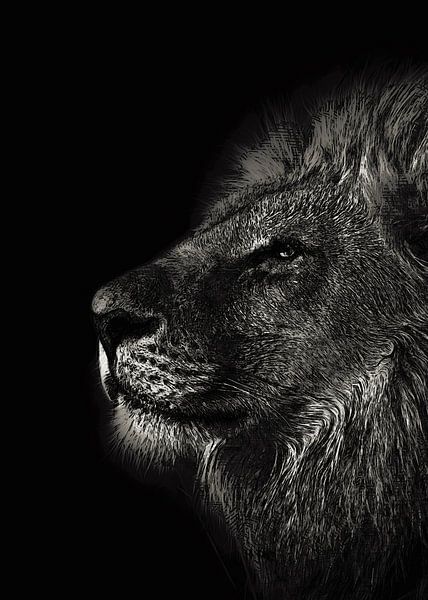 Lion animals art #lion by JBJart Justyna Jaszke
