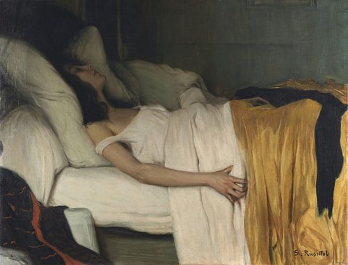 The Morphine's Girl, Santiago Rusiñol