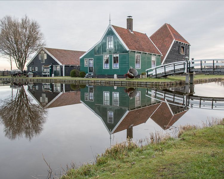 Zaan reflection by Danny van Komen