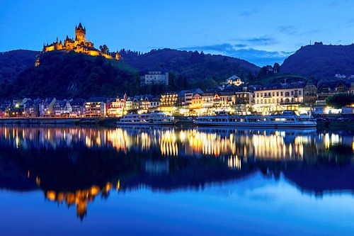 HDR avondfoto Cochem