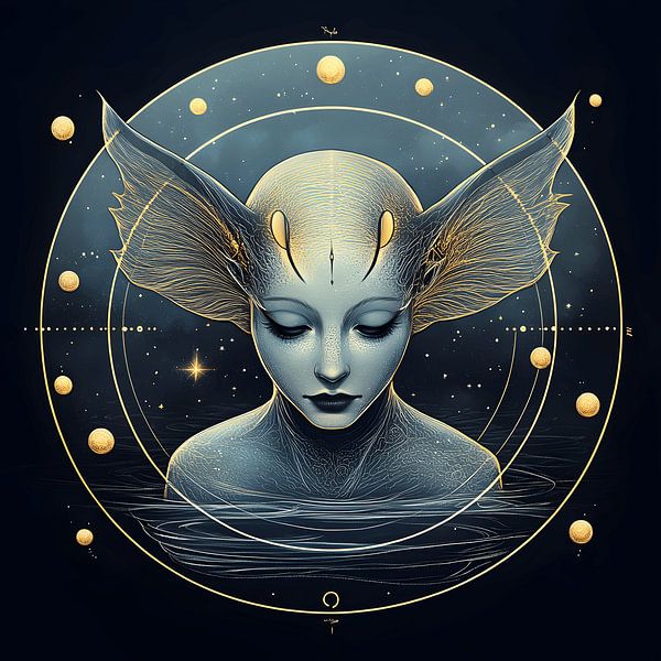 La sirène céleste par Vythryd Arts