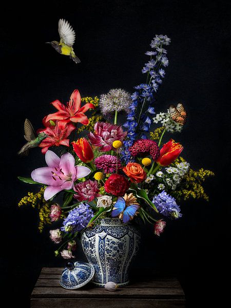 Buntes Stillleben von Sandra de Swart