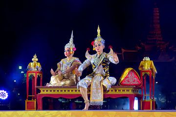 Spectacle de danse à Bangkok sur Gert Hofman