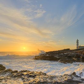 Stürmische See am Cap de ses Salines auf Mallorca von Michael Valjak