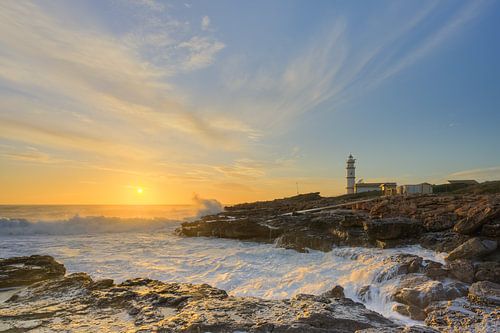Stürmische See am Cap de ses Salines auf Mallorca von Michael Valjak