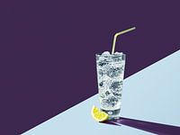 Lemon-fresh water