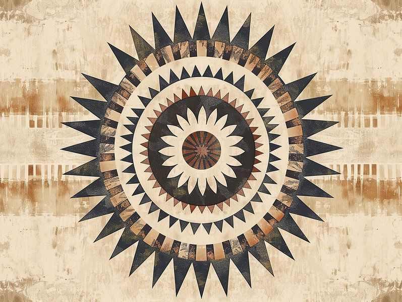 Boho minimalist painting by Modern Collection