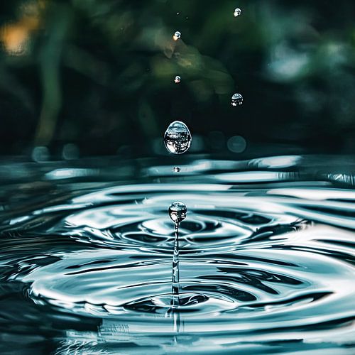 Rimpelingen in het water