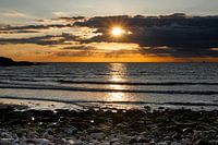 Sonnenuntergang in der Normandie