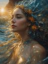 An Indian tunic of water by Jolique Arte thumbnail