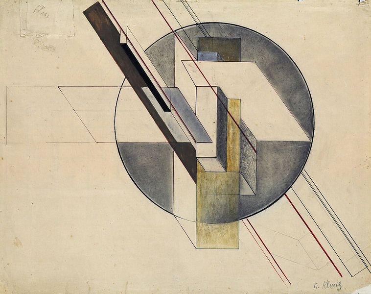 Gustavs Klucis, Konstruktion, 1921 von Atelier Liesjes