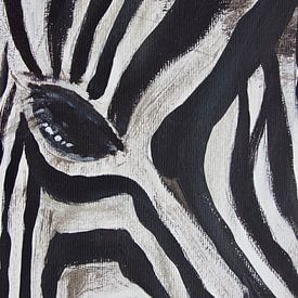 Zebra van Susanne A. Pasquay