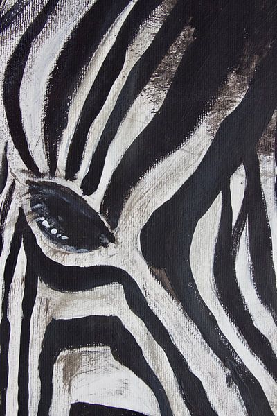 Zebra van Susanne A. Pasquay
