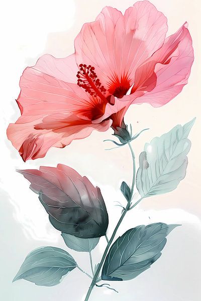 Pink flower by haroulita
