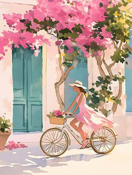 Das weiße Fahrrad von Gypsy Galleria