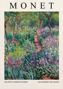 Monet – Der Künstler: „'s Garten in Giverny“ – Poster