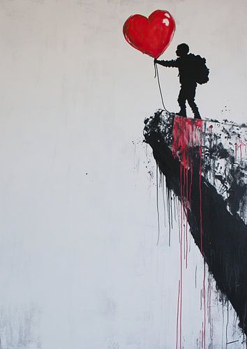 Kind mit Herzballon