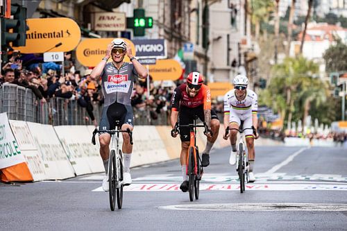 Mathieu van der Poel wins Milan Sanremo