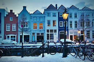De Brede Haven van Den Bosch in winterse sferen