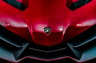 Agressieve neus van een Lamborghini van autofotografie nederland thumbnail