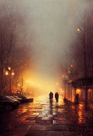 Streetscape in Autumn. Part 1 by Maarten Knops