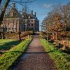 Château d'Amerongen avec le chemin Lievendaaltje sur Robin Jongerden