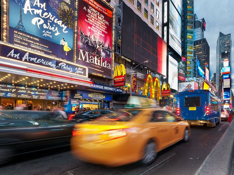 Times Square  New York by Kurt Krause
