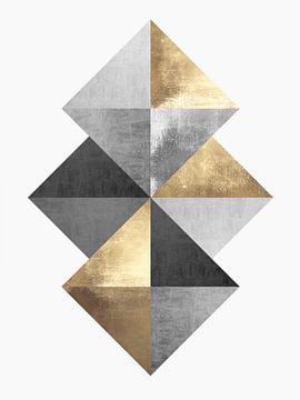 Goldene Geometrie 9 von Vitor Costa
