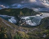 Spain Gaztelugatxe coast in the evening light by Jean Claude Castor thumbnail