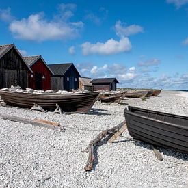 Helgumannens' fishermen's cottages on Faro by Hanneke Luit