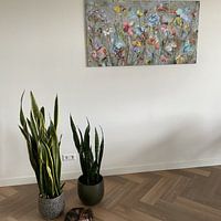 Kundenfoto: Wildblumenfeld von Atelier Paint-Ing, auf leinwand