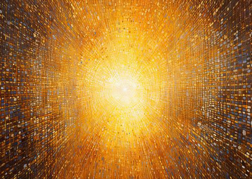 Modernes Mandala 27395 von Abstraktes Gemälde