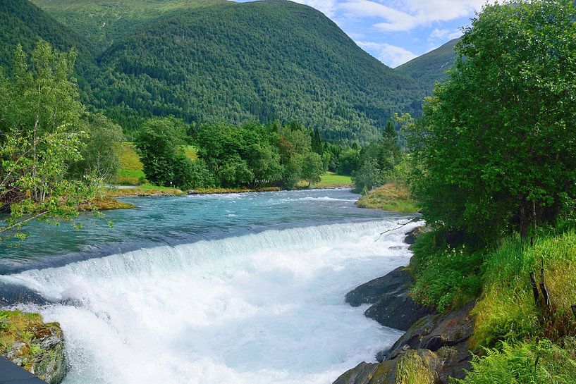 Lofossen in the Loelva river by Frank's Awesome Travels