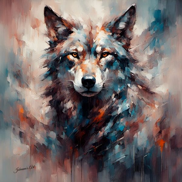 Der Geist des Wolfes 3 von Johannas Art Creations